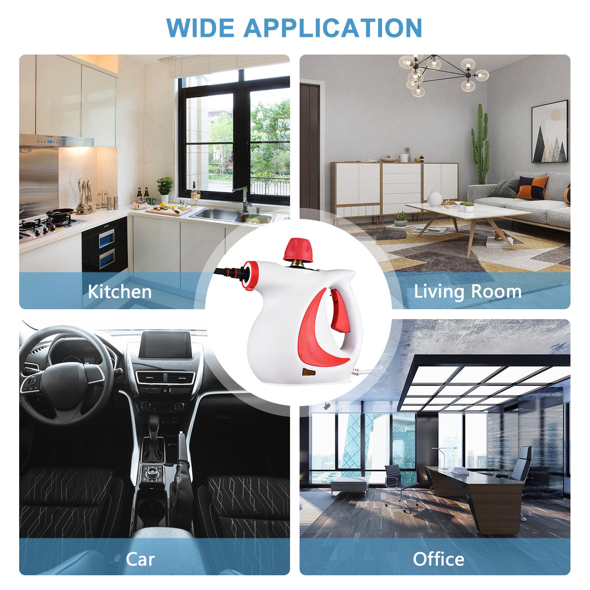 Multi-Purpose Handheld Steam Cleaner